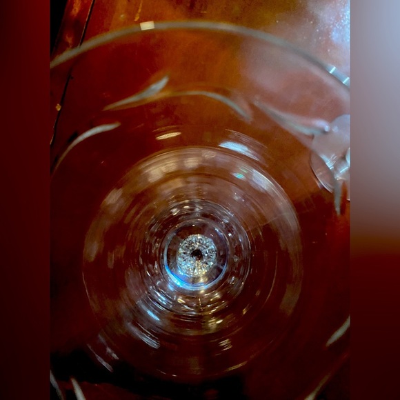 Vintage Tiffin Crystal Set of 5 Ice Tea Glasses - Picture 6 of 7